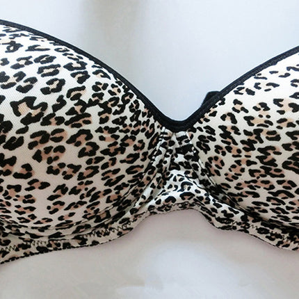 Silk Bra Without Steel Ring Mulberry Silk Bra Thin Mold Women's Underwear Sexy Printed Comfortable M-XL