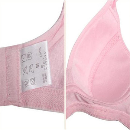 Silk Bra Classic Women's Bra Fine Knitted Silk Bra Pregnant Women Can Wear Multi-Color M-XXXL