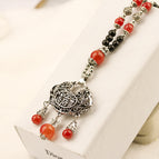 X482 Red Lock Necklace
