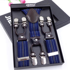 Navy blue stripes