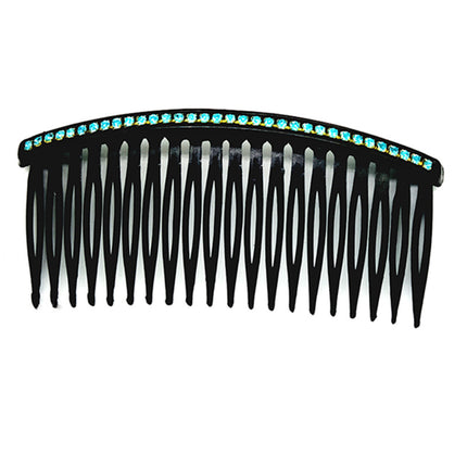 Wholesale Medium-Sized Comb Hairpin for Women, Bangs Comb, Claw Chain, Rhinestone Hair Comb, Bun Maker, Hair Fork, Hair Accessory