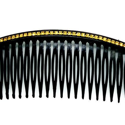 Wholesale Medium-Sized Comb Hairpin for Women, Bangs Comb, Claw Chain, Rhinestone Hair Comb, Bun Maker, Hair Fork, Hair Accessory