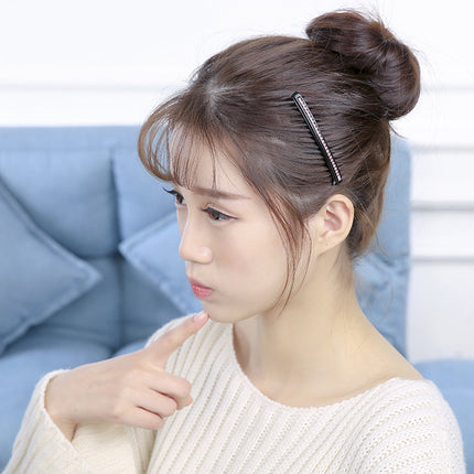 Wholesale Medium-Sized Comb Hairpin for Women, Bangs Comb, Claw Chain, Rhinestone Hair Comb, Bun Maker, Hair Fork, Hair Accessory