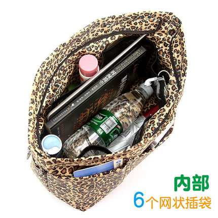 Extra Large Rigid Oxford Cloth Bag Medium Bag Internet Popular Storage Bag Cosmetic Bag Tote Bag Inner Bag Double Zipper