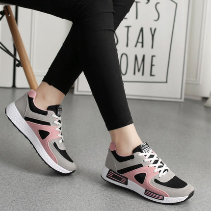2026 Spring and Autumn Korean Style Women's Versatile Casual Shoes, Breathable Student Sneakers, Flat Running Shoes