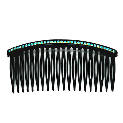 Wholesale Medium-Sized Comb Hairpin for Women, Bangs Comb, Claw Chain, Rhinestone Hair Comb, Bun Maker, Hair Fork, Hair Accessory