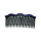 Curved sapphire blue