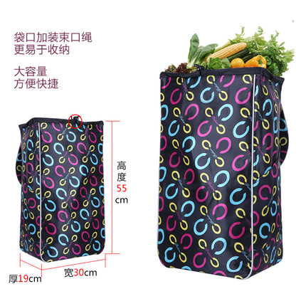 Manufacturer Supplies Wholesale Shopping Trolley Special-Purpose Fabric Storage Bags, Waterproof Storage Replacement Bags with Reflective Feature