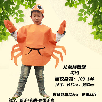children's party catwalk clothes children's fruit clothing homemade eco-friendly clothing strawberry suit diy handmade clothing