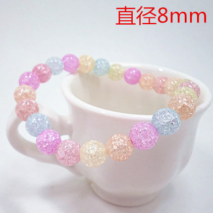 S447 Popcorn Stone Crystal Bracelet Lucky Cat Bracelet Pearl Bracelet Jewelry Wholesale Factory Outlet