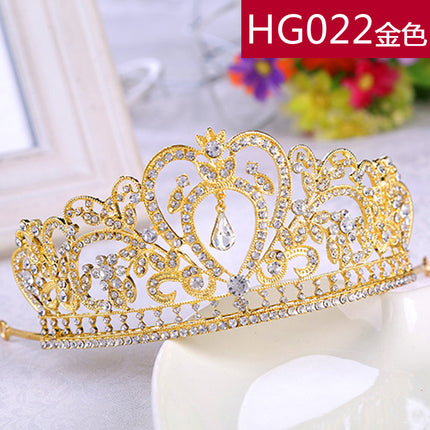 Aliexpress Classy Bridal Jewelry Alloy Large Crown Tiara Princess Kidsren's Performance Crown Photo Studio Wedding Accessories