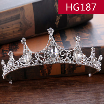 Aliexpress Classy Bridal Jewelry Alloy Large Crown Tiara Princess Kidsren's Performance Crown Photo Studio Wedding Accessories
