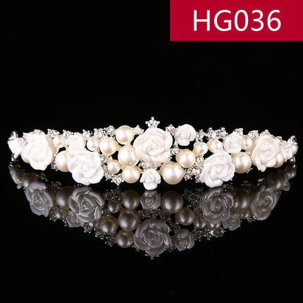 Aliexpress Classy Bridal Jewelry Alloy Large Crown Tiara Princess Kidsren's Performance Crown Photo Studio Wedding Accessories