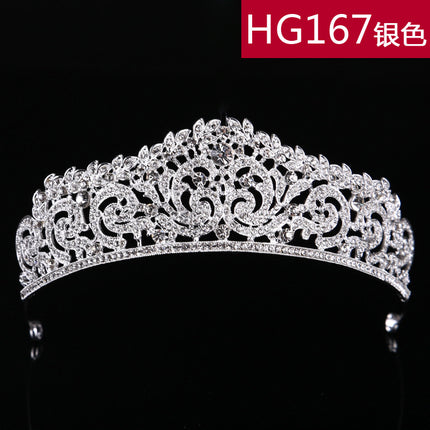 Aliexpress Classy Bridal Jewelry Alloy Large Crown Tiara Princess Kidsren's Performance Crown Photo Studio Wedding Accessories