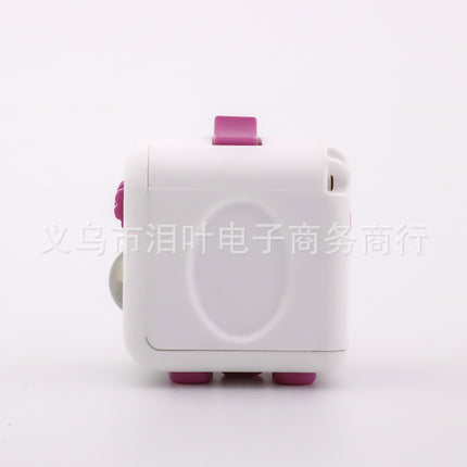 Cross-Border Stress-Relief Cube, Infinite Block Finger Stress-Relief Dice, Novel and Unique Stress-Relief Toy, Fidget Cube, Educational Toy
