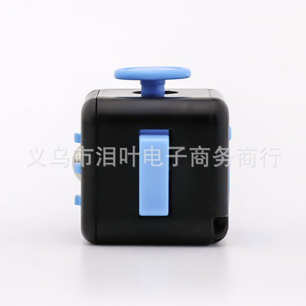 Cross-Border Stress-Relief Cube, Infinite Block Finger Stress-Relief Dice, Novel and Unique Stress-Relief Toy, Fidget Cube, Educational Toy
