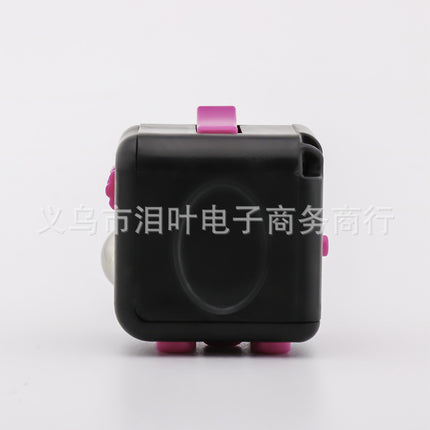 Cross-Border Stress-Relief Cube, Infinite Block Finger Stress-Relief Dice, Novel and Unique Stress-Relief Toy, Fidget Cube, Educational Toy