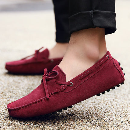 Factory direct 2017 spring new men's Bean shoes driving shoes wholesale multi-color men's shoes a generation of hair