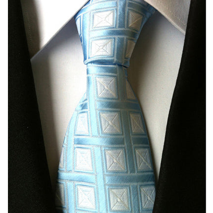 Manufacturers wholesale tie polyester jacquard tie men's casual formal wear professional business tie in stock supply