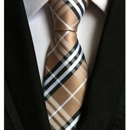 Manufacturers wholesale tie polyester jacquard tie men's casual formal wear professional business tie in stock supply