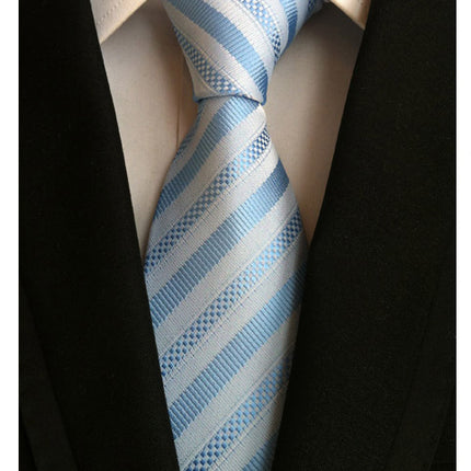 Manufacturers wholesale tie polyester jacquard tie men's casual formal wear professional business tie in stock supply