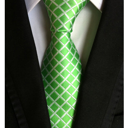 Manufacturers wholesale tie polyester jacquard tie men's casual formal wear professional business tie in stock supply
