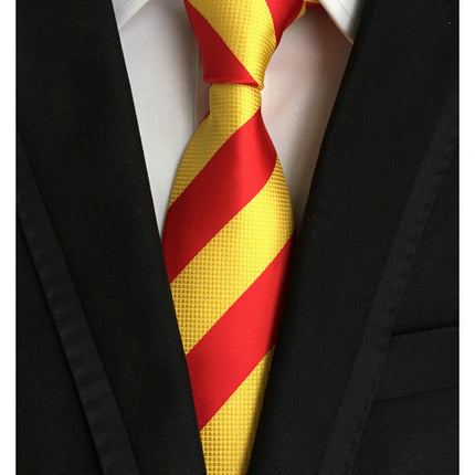 Manufacturers wholesale tie polyester jacquard tie men's casual formal wear professional business tie in stock supply