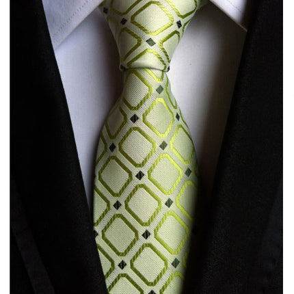 Manufacturers wholesale tie polyester jacquard tie men's casual formal wear professional business tie in stock supply