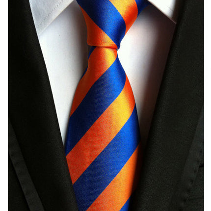Manufacturers wholesale tie polyester jacquard tie men's casual formal wear professional business tie in stock supply