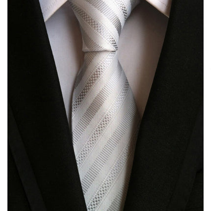Manufacturers wholesale tie polyester jacquard tie men's casual formal wear professional business tie in stock supply