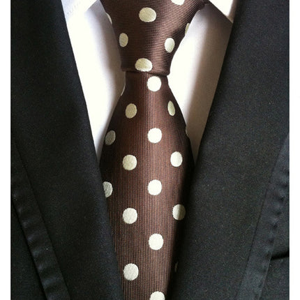 Manufacturers wholesale tie polyester jacquard tie men's casual formal wear professional business tie in stock supply