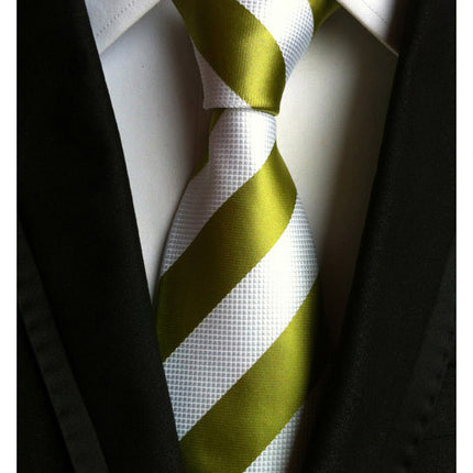 Manufacturers wholesale tie polyester jacquard tie men's casual formal wear professional business tie in stock supply