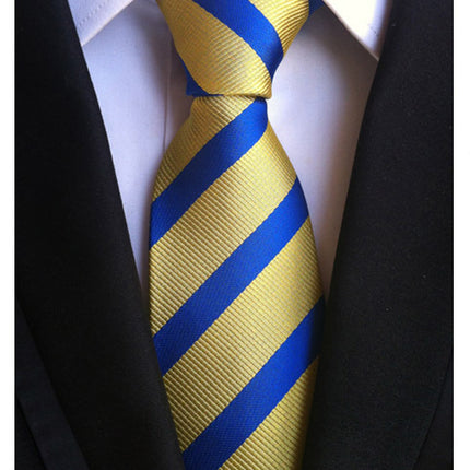 Manufacturers wholesale tie polyester jacquard tie men's casual formal wear professional business tie in stock supply