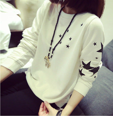 New products a generation of women's autumn and winter clothing lovers women's long sleeve Korean T-shirt sweater women's jacket tide wholesale