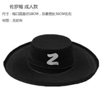 Adult Zorro Hat 1 x