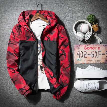 Men's Jacket Spring and Autumn New Men's Casual Thin Jacket Boys Korean Style Slim-fit Outerwear Gown Trendy 538