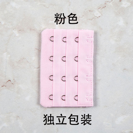 [Free Shipping for Orders] Three Rows of Four Buttons/Four-Breasted Bra Extension Buckle Intimates Extension Buckle Individually Packaged Export