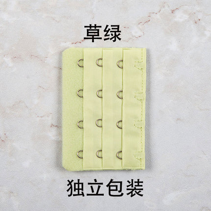[Free Shipping for Orders] Three Rows of Four Buttons/Four-Breasted Bra Extension Buckle Intimates Extension Buckle Individually Packaged Export