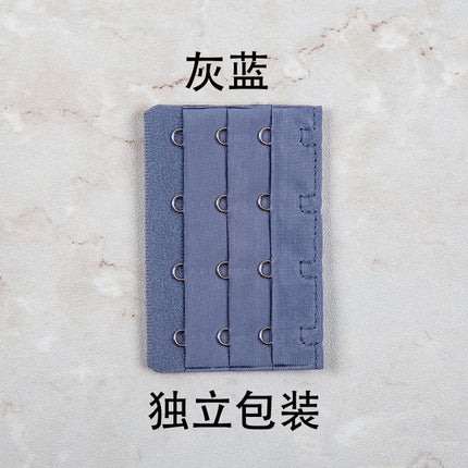 [Free Shipping for Orders] Three Rows of Four Buttons/Four-Breasted Bra Extension Buckle Intimates Extension Buckle Individually Packaged Export
