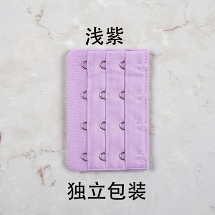 [Free Shipping for Orders] Three Rows of Four Buttons/Four-Breasted Bra Extension Buckle Intimates Extension Buckle Individually Packaged Export