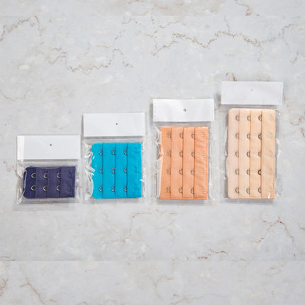 [Free Shipping for Orders] Three Rows of Four Buttons/Four-Breasted Bra Extension Buckle Intimates Extension Buckle Individually Packaged Export