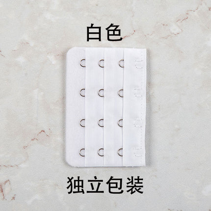 [Free Shipping for Orders] Three Rows of Four Buttons/Four-Breasted Bra Extension Buckle Intimates Extension Buckle Individually Packaged Export