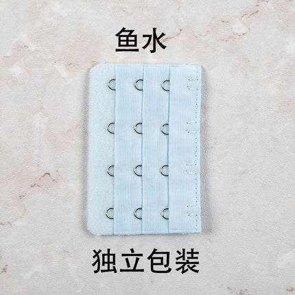 [Free Shipping for Orders] Three Rows of Four Buttons/Four-Breasted Bra Extension Buckle Intimates Extension Buckle Individually Packaged Export