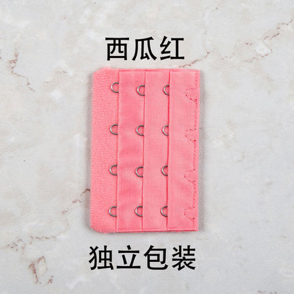 [Free Shipping for Orders] Three Rows of Four Buttons/Four-Breasted Bra Extension Buckle Intimates Extension Buckle Individually Packaged Export