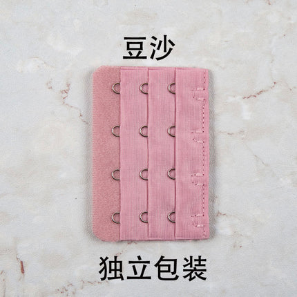 [Free Shipping for Orders] Three Rows of Four Buttons/Four-Breasted Bra Extension Buckle Intimates Extension Buckle Individually Packaged Export