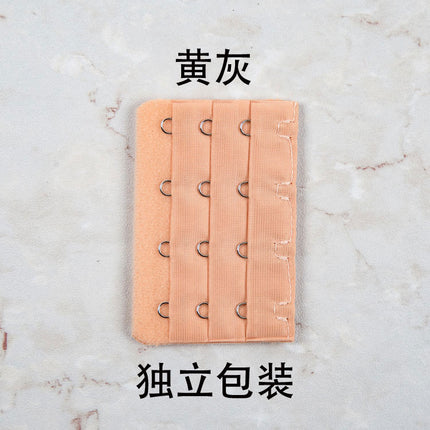 [Free Shipping for Orders] Three Rows of Four Buttons/Four-Breasted Bra Extension Buckle Intimates Extension Buckle Individually Packaged Export