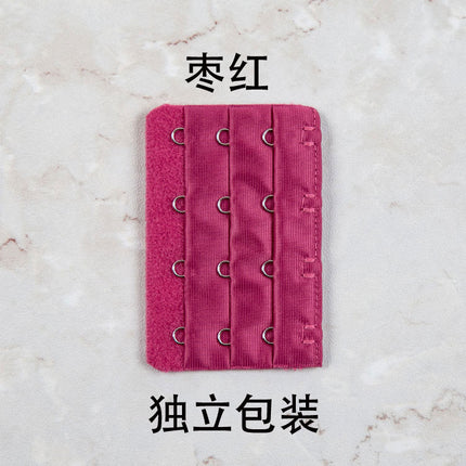 [Free Shipping for Orders] Three Rows of Four Buttons/Four-Breasted Bra Extension Buckle Intimates Extension Buckle Individually Packaged Export
