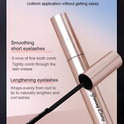 New Lengthening and Curling Mascara Naturally Curls Thick & Long Last Mascara Waterproof Non-smudging Eyelashes Black Mascara
