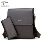 Vertical Brown Wallet / 10 inch