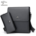 Black Vertical Hand Bag / 10 inch